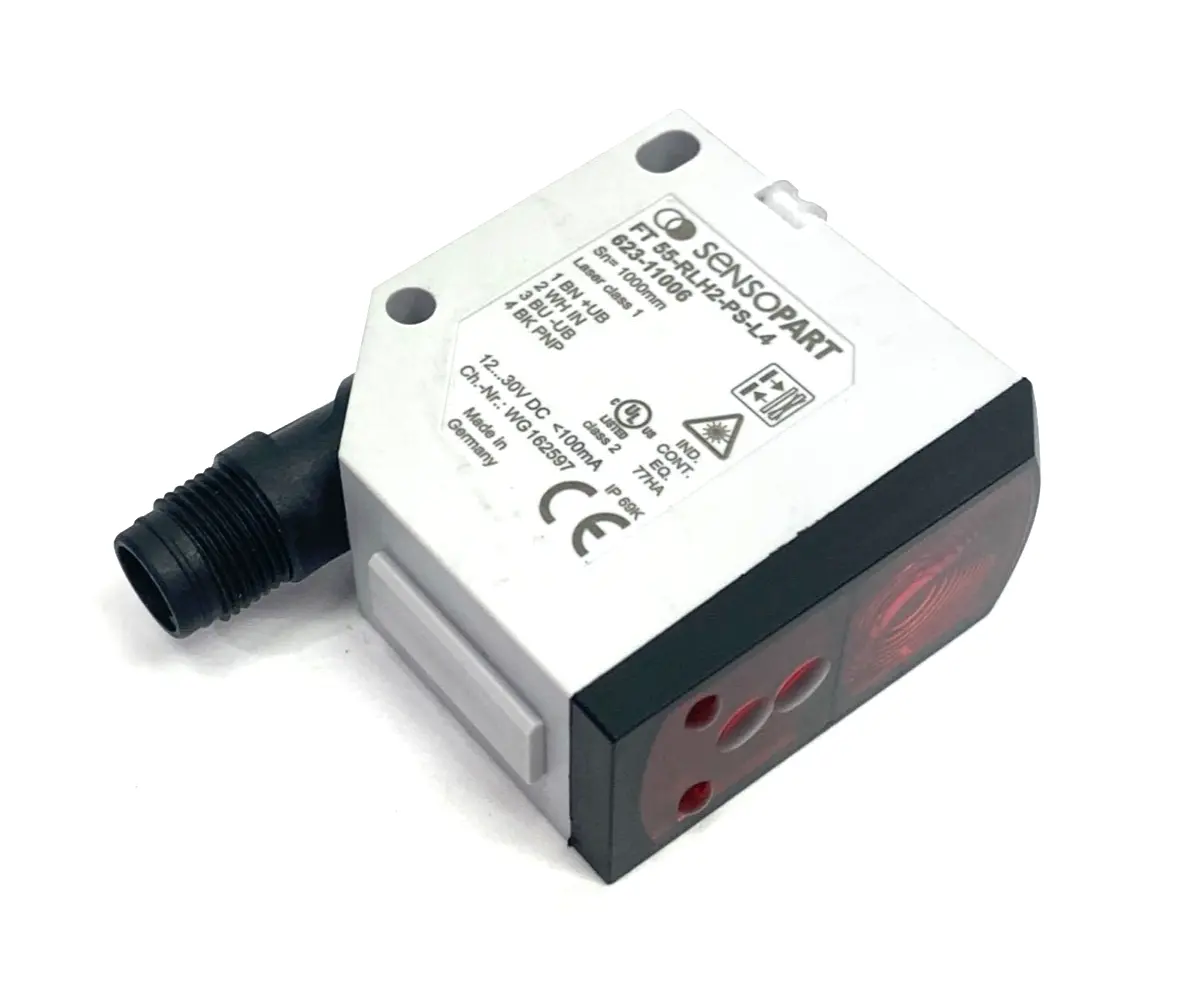 New | in-Stock Sensopart Laser Photoelectric Diffuse Sensor, Class 1, Background Suppress. Photoelectric Sensors Michigan US | Maverick Industrial Sales #1419221