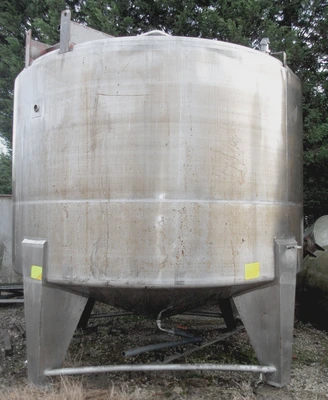 13,500L S/S JKTD Contra Rotational  mixing vessel 5.5 kW