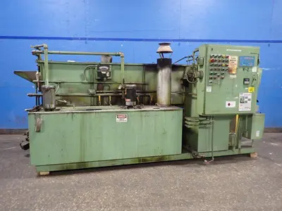 20" DIAMETER JENSEN MODEL #8452 (WASH, RINSE & DRY) CONTINUOUS ROTARY DRUM PARTS WASHER: YOBRO #25068