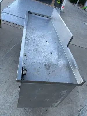 Used Falcon Restaurant Supply Used 70" x 24" Stainless Steel Table - SS339 Food Prep Tables Illinois US | Falcon Restaurant Supply #1374940