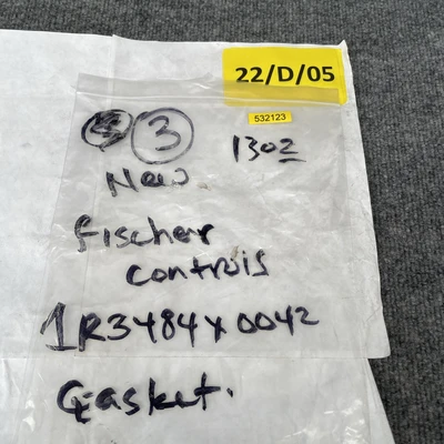 New | in-Stock Fisher 1R3484X0042 Seals & Gaskets California US | Davliegogo LLC #1707099