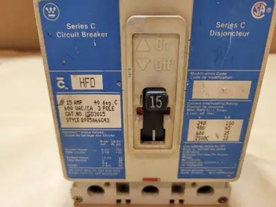 New | in-Stock WESTINGHOUSE HFD3015 Switchgears British Columbia CA | Lenmark #1436501
