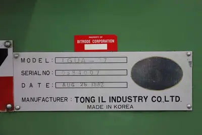 Used 1983 TONGIL TGUA-27 Universal Cylindrical Grinders Georgia US | The Equipment Hub #420129