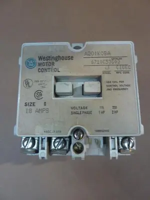 USED WESTINGHOUSE A201K0BA