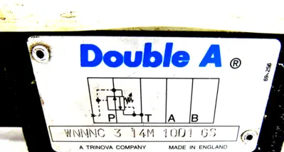 NEW DOUBLE A WNNNC-3-14M-10D1-GS HYDRAULIC VALVE WNNC314M10D1GS