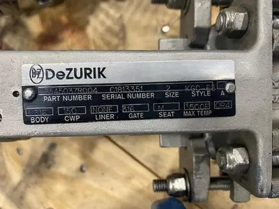 USED DEZURIK SIZE 2 STYLE KGC-ES