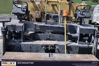 Used 2012 WEILER P385 Asphalt Pavers Louisiana US | Proxy Equipment #1378213