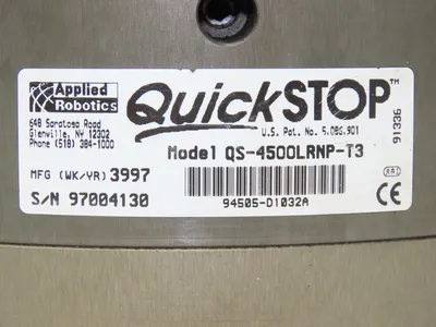 Applied Robotics QS-4500LRNP-T3 QuickStop Collision Sensor