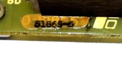 RELIANCE ELECTRIC 51865-6 CLDB CURRENT LOOP CIRCUIT CARD REPAIRED 518656