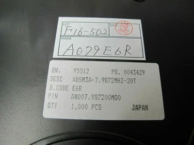 NEW Abracon Corporation Does Not Apply