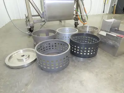 Reisdorf RST Rotary Template Depositor Cookie Dough Food Cutter Stencil Machine