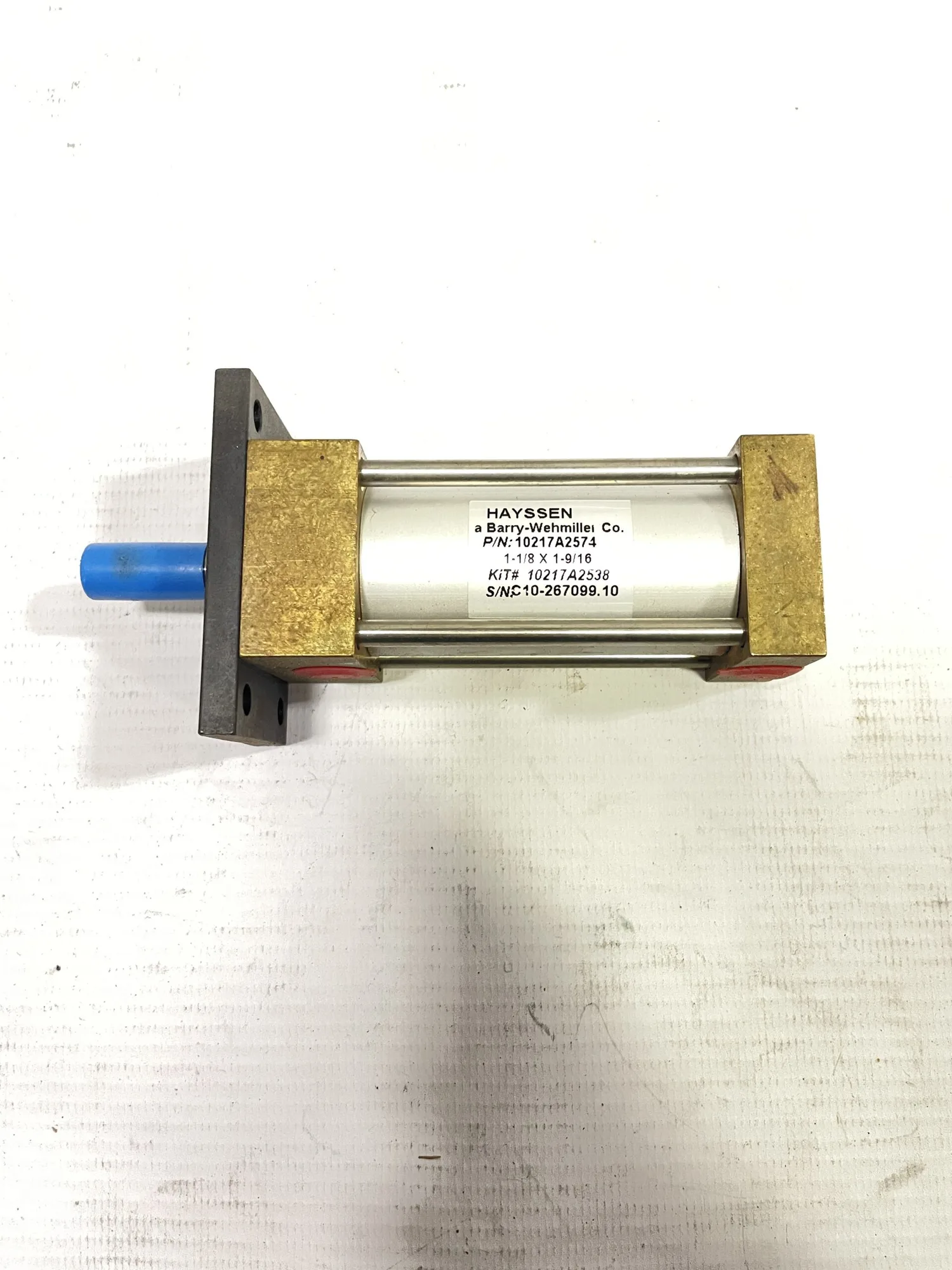 Hayssen 10217A2574 Replacement Pneumatic Air Cylinder 1-1/8″ X 1-9/16″ -NEW