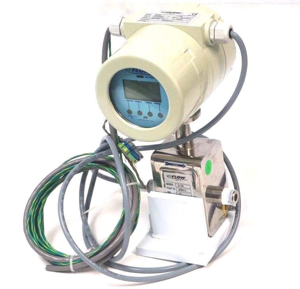 NEW FLOW TECHNOLOGY 608A FLOWMETER W/ EL500 BASE BCA0589 , BAB0518