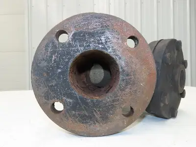 Mueller Steam Specialty 1215 3" ANSI Flanged Y Strainer Cast Iron 500psi