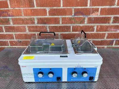 USED THERMO SCIENTIFIC 2253 DUAL WATER BATH 5L AND 10L  99.9 °C