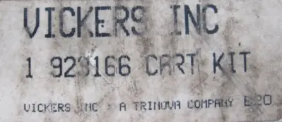 NEW VICKERS 923166 HYDRAULIC PUMP CARTRIDGE