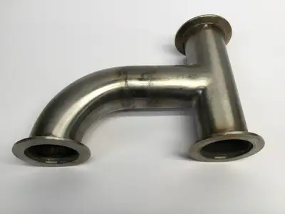 Used ASL J BEND FLANGE CONNECTOR, 90 DEGREE, APPROX. 9-15/1 Connector Accessories | Maverick Industrial Sales #1108743