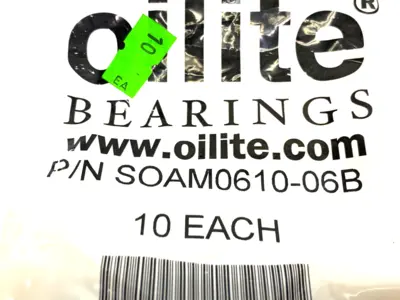 NEW OILITE SUPER OILITE® M-SERIES METRIC SLEEVE BEARING