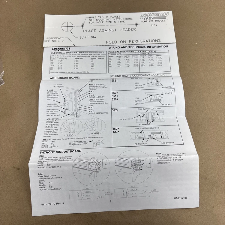 New | in-Stock LOCKNETICS 320+ Sensors Indiana US | J&J Industrial Supply #518767