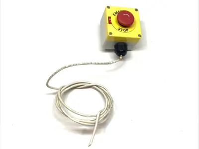 Used Cutler-Hammer Emergency Stop Button Control Station W/ E22B1 Button Relays & Switches Michigan US | Maverick Industrial Sales #1401931