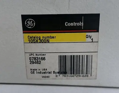 Used GE 105X300N Miscellaneous Equipment (Electrical & Power) | Surplus Asset Holdings #1189950