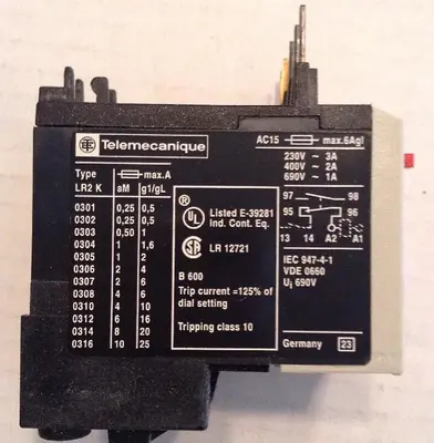 New | in-Stock TELEMECANIQUE LR2 K0306 Miscellaneous Equipment (Electrical & Power) | Surplus Asset Holdings #1189922