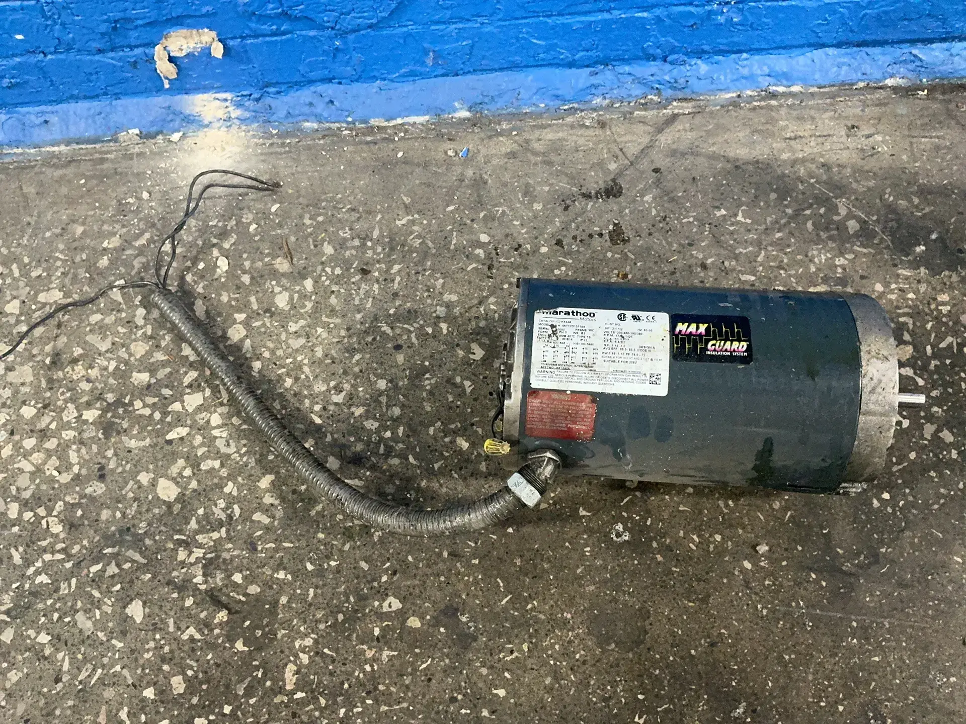 Used MARATHON MOTORS 56T17D15718A Motors (misc) Ohio US | HGR 24 #1314769