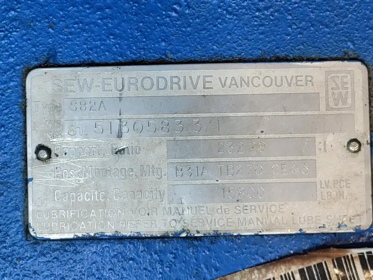 Used SEW-EURODRIVE S82A Gearboxes British Columbia CA | Lenmark #268268