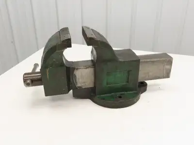 Parker Swiveling Bench Vise 6" Vtg Heavy Duty American Made