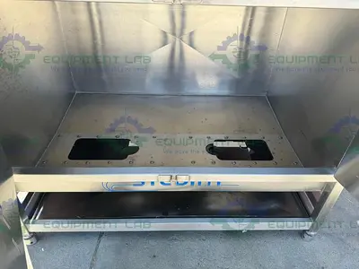 USED SARTORIUS STEDIM STAINLESS STEEL DOUBLE STACK 500 LITER PALLETTANK