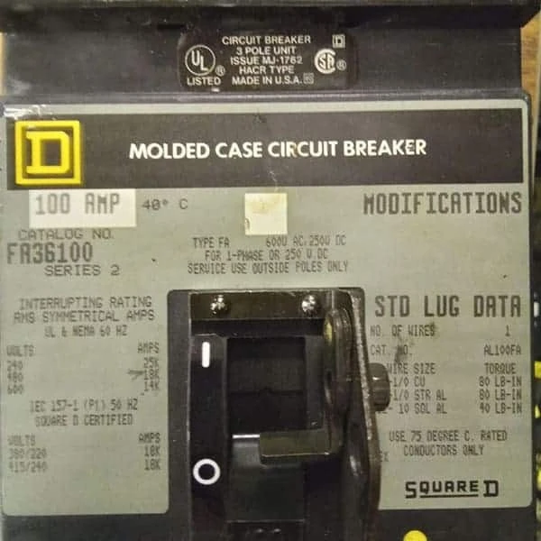 Used Square D FA36100 Misc Industrial Equipment Texas US | ISP Equipment Group #1318876