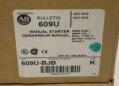 Used ALLEN-BRADLEY 609U-BJB Starters | Surplus Asset Holdings #1205041