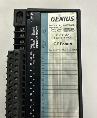 Used GE FANUC IC660BBD024 PLC Input & Output Ohio US | Surplus Asset Holdings #1236929