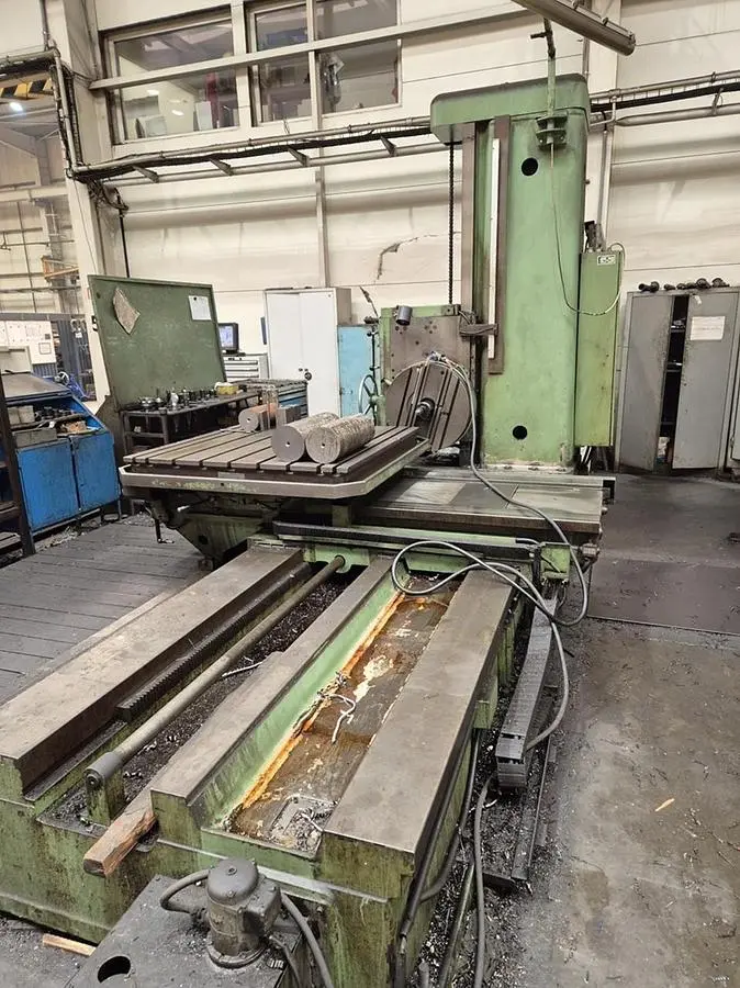Used 1998 TOS W 100 A Horizontal Table Type Boring Mills CZ | Amaron s.r.o. #1056603