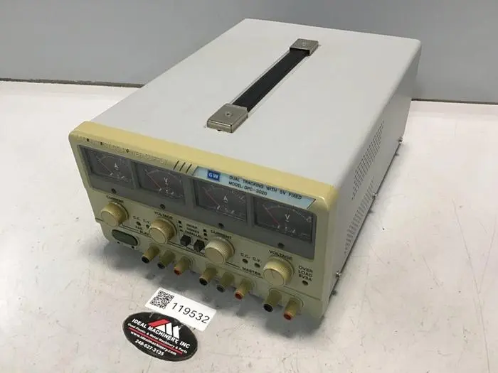 Used GW INSTEK GPC-3020 Power Supplies Michigan US | Ideal Machinery #603258