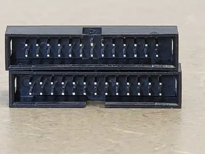 26 Pin IC Socket Round Hole Long Lead
