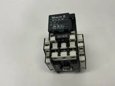 Used Klockner Moeller Power Contactor 3-Phase 35A w/ 2x 11s DIL M Aux. Contacts PLC Contactors Michigan US | Maverick Industrial Sales #1391686