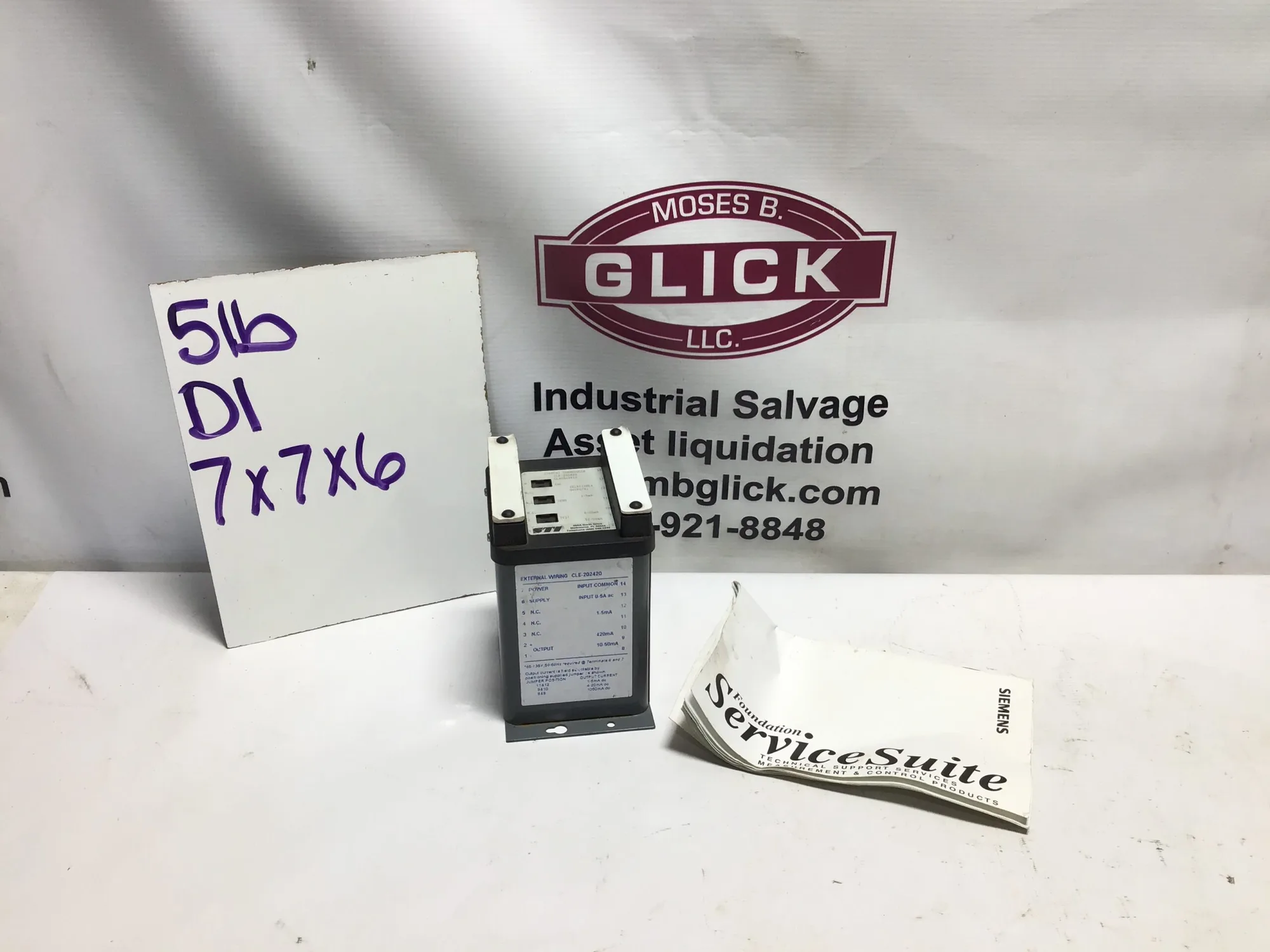 SIEMENS current transducer CLE-202420 CLASS-8410