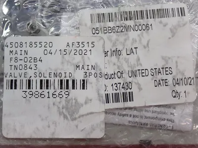 Used NUMATICS 051BB6Z2MN00061 Valves/Fittings | HGR 24 #733340