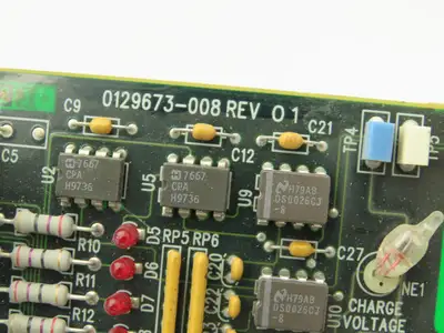 Ink Jet Controller PCB ACHV Supply Ink Heater Charge Voltage AC Power Lights