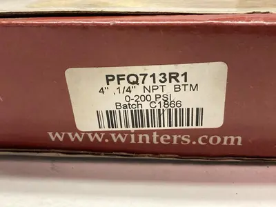 New | in-Stock WINTERS PFQ713R1 Universal Pressure Meters Ohio US | Surplus Asset Holdings #1226511