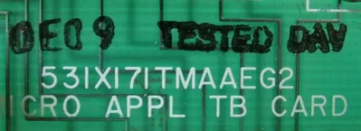 NEW GE FANUC 53IXI7ITMAAEG2 MICRO APPL TB CARD