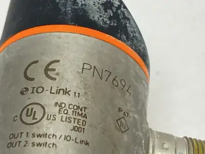 USED IFM PN7694 PRESSURE SENSOR WITH DISPLAY PN-010-REN14-QFRKG/US/ /V