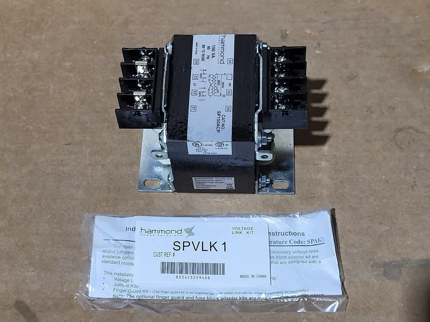 NEW HAMMOND POWER SOLUTIONS INC. SP150ACP
