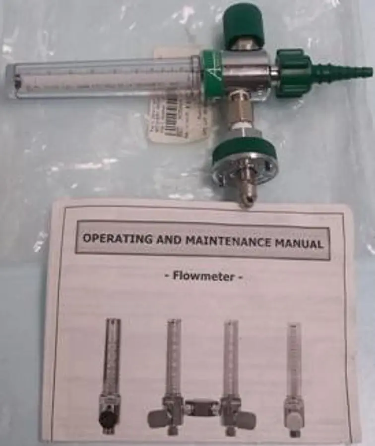 QTY. 1. AMVEX MEDICAL REGULATOR OXYGEN FLOW METER,...