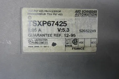 SCHNEIDER AUTOMATION TSXP67425 CPU PROCESSOR TSXP67425