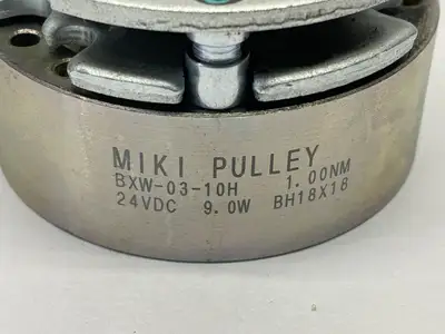 Used Miki Pulley Spring Actuated Electromagnetic Clutch Brake Motor Control Parts Michigan US | Maverick Industrial Sales #1400880