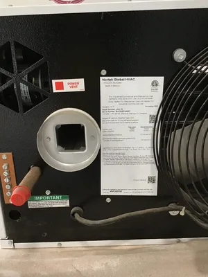 Reznor UDX-75 Natural Gas Unit Heater 1PH 3.7A