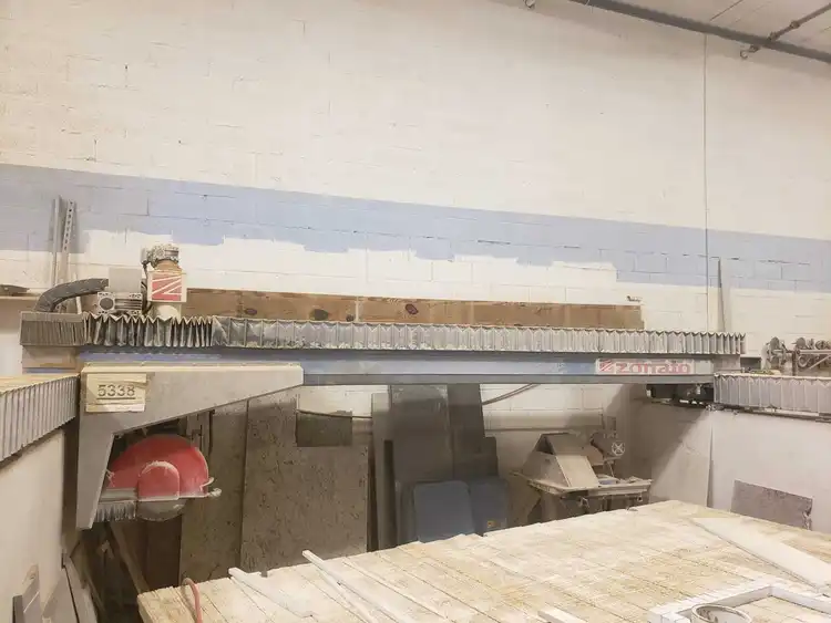 Used 2006 ZONATO FP500 High Speed Circular Saws (non-ferrous) Michigan US | STONE EQUIPMENT WAREHOUSE #384819