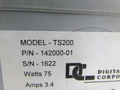 Digital Check Corp. TS200 142000-01 Tellerscan Scanner Reader Parts or Repair